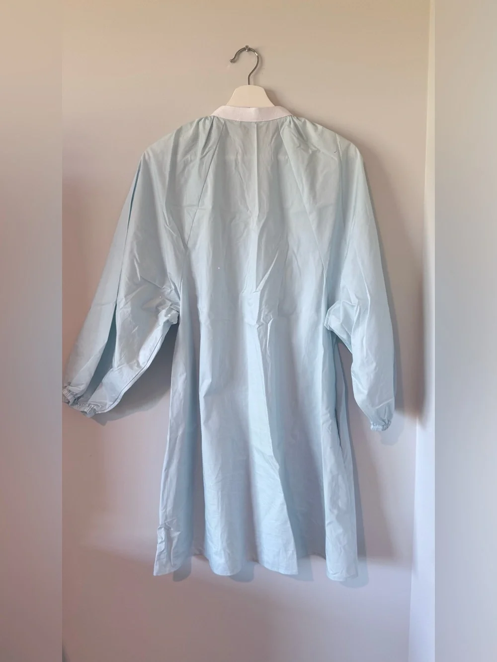 Tory Burch Dress Cotton Blue Minimalist Designer Women S Summer Vacation Travel